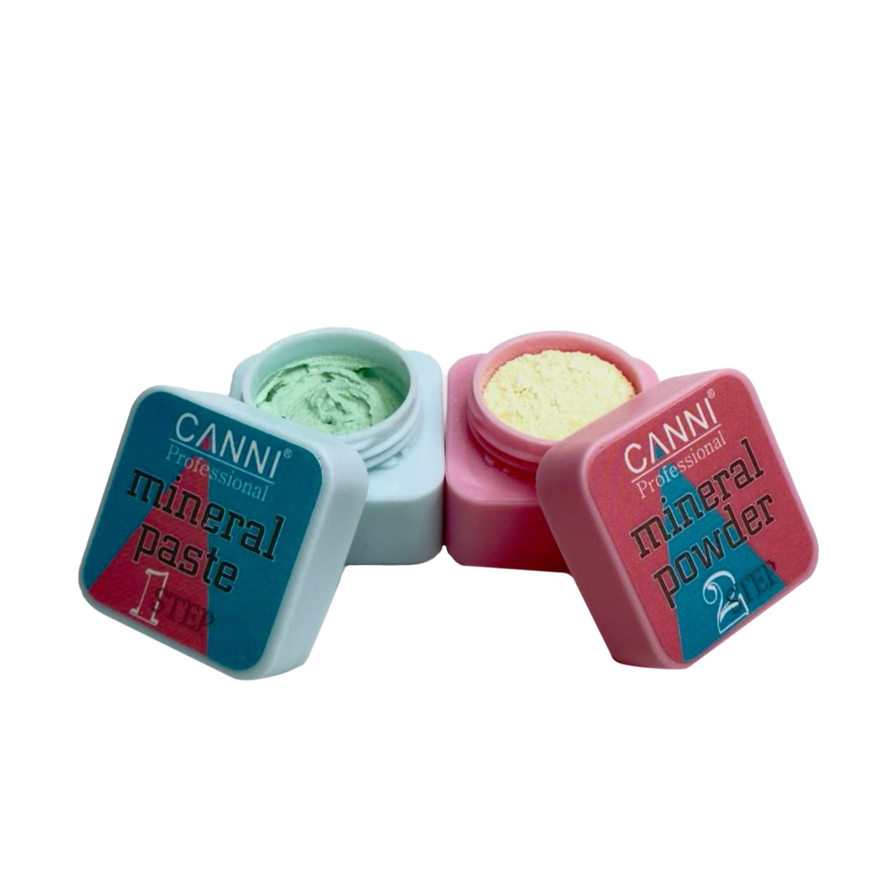 Набір для японського манікюру Canni Mineral (паста, 8 г + пудра, 8 г)
